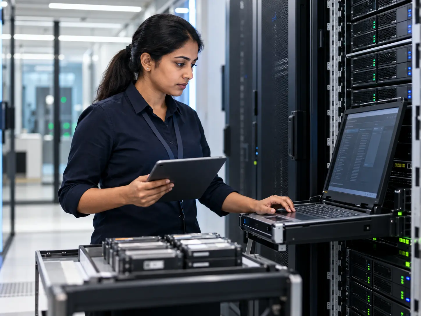 Cybersecurity engineer testing backup and recovery